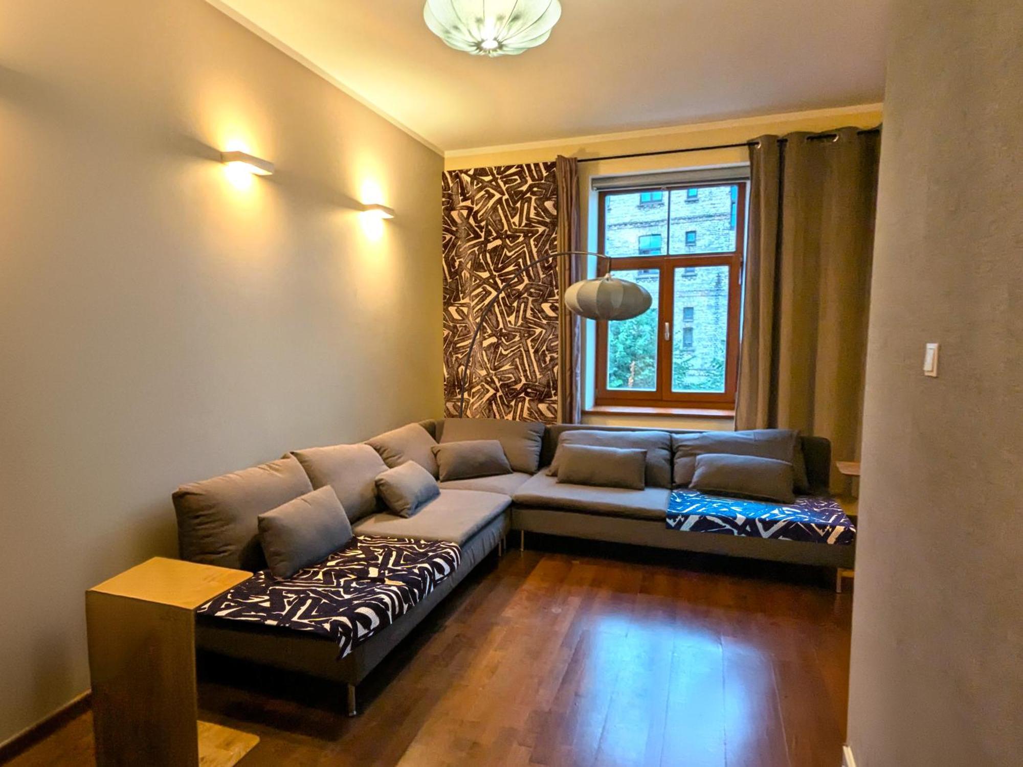 Midcentury Modern, Quiet, 40M Studio With Bath Riga Exterior photo